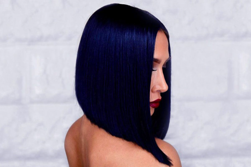 2. Blue Hair Dye for Dark Hair - wide 2