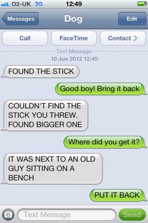 Text From Dog Meme Bionic Humor Www Bionicplay Com With