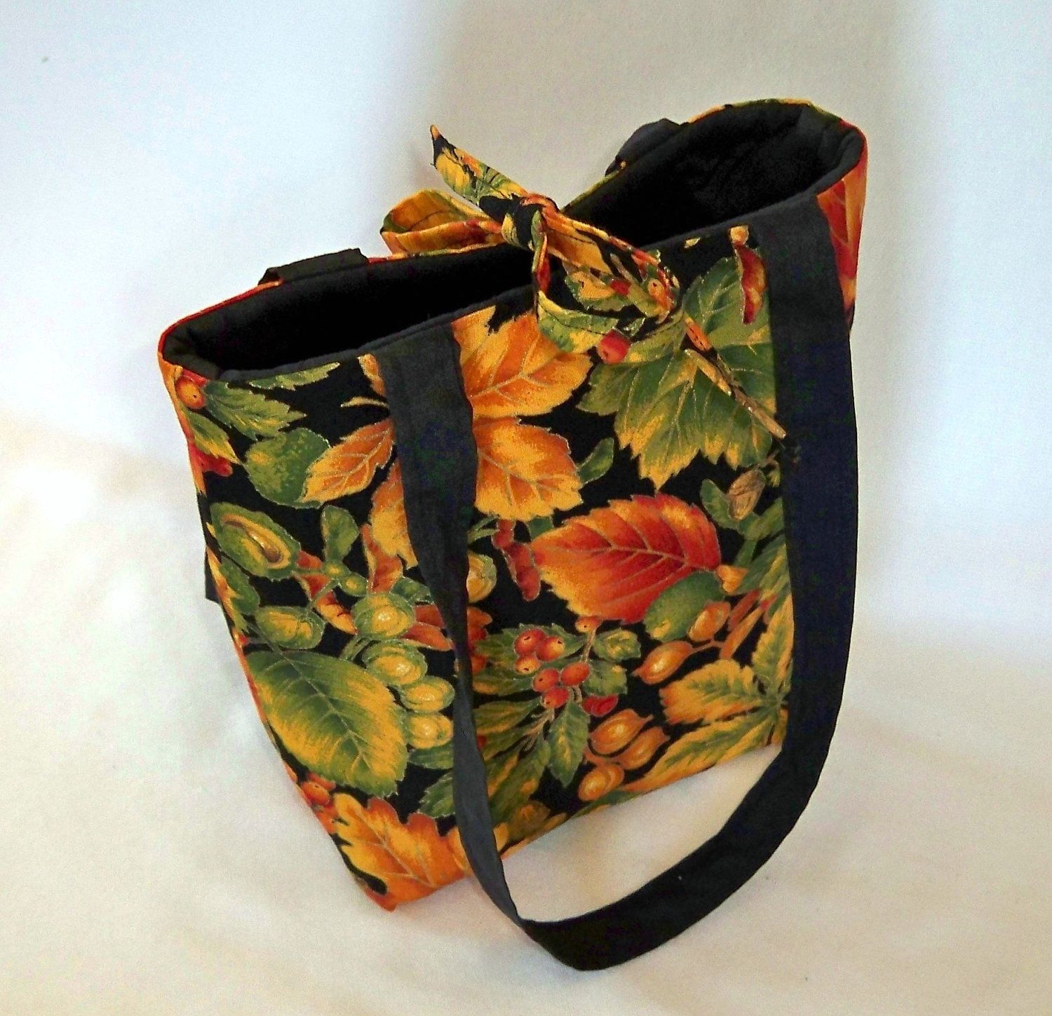 Fall Leaves Messenger Bag