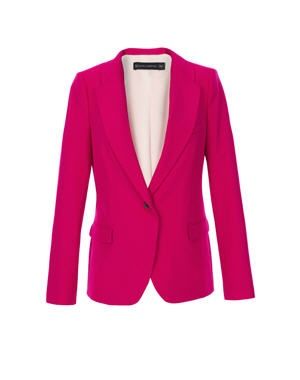 manteau rose fushia zara