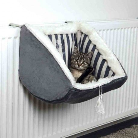 Lit A Radiateur Prince Trixie Gris Hamac Chat Animal Domestique Animaux Lit A Radiateur Prince Trixie Gris Hamac Chat Animal Domestique Animaux