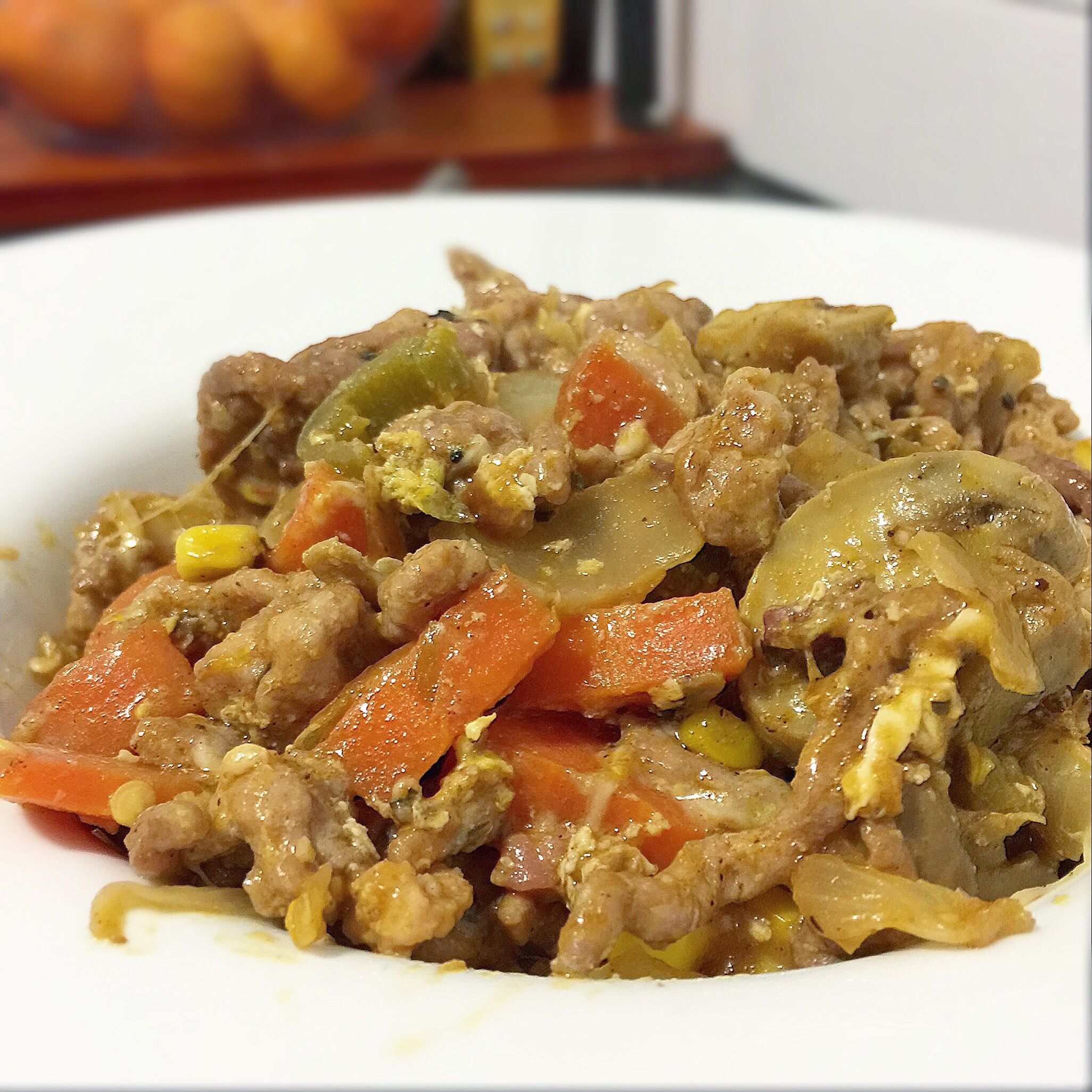 RECETA FITNESS/ Carne picada con salsa barbacoa y jalapeños - #barbacoa #carne #con #Fitness #jalape...