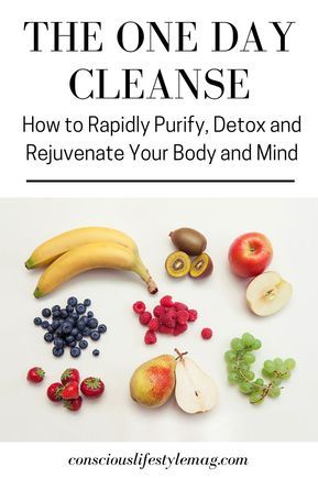 The 1-Day Cleanse: How to Rapidly Purify, Detox and Rejuvenate Your Body & Mind