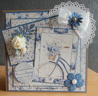 Nicolette's+kaarten:+Van+harte+gefeliciteerd Bike Card, Scrapbook Pages, Scrapbooking, Spellbinders, Making Ideas, Birthday Cards, Projects To Try, Card Making, Hart