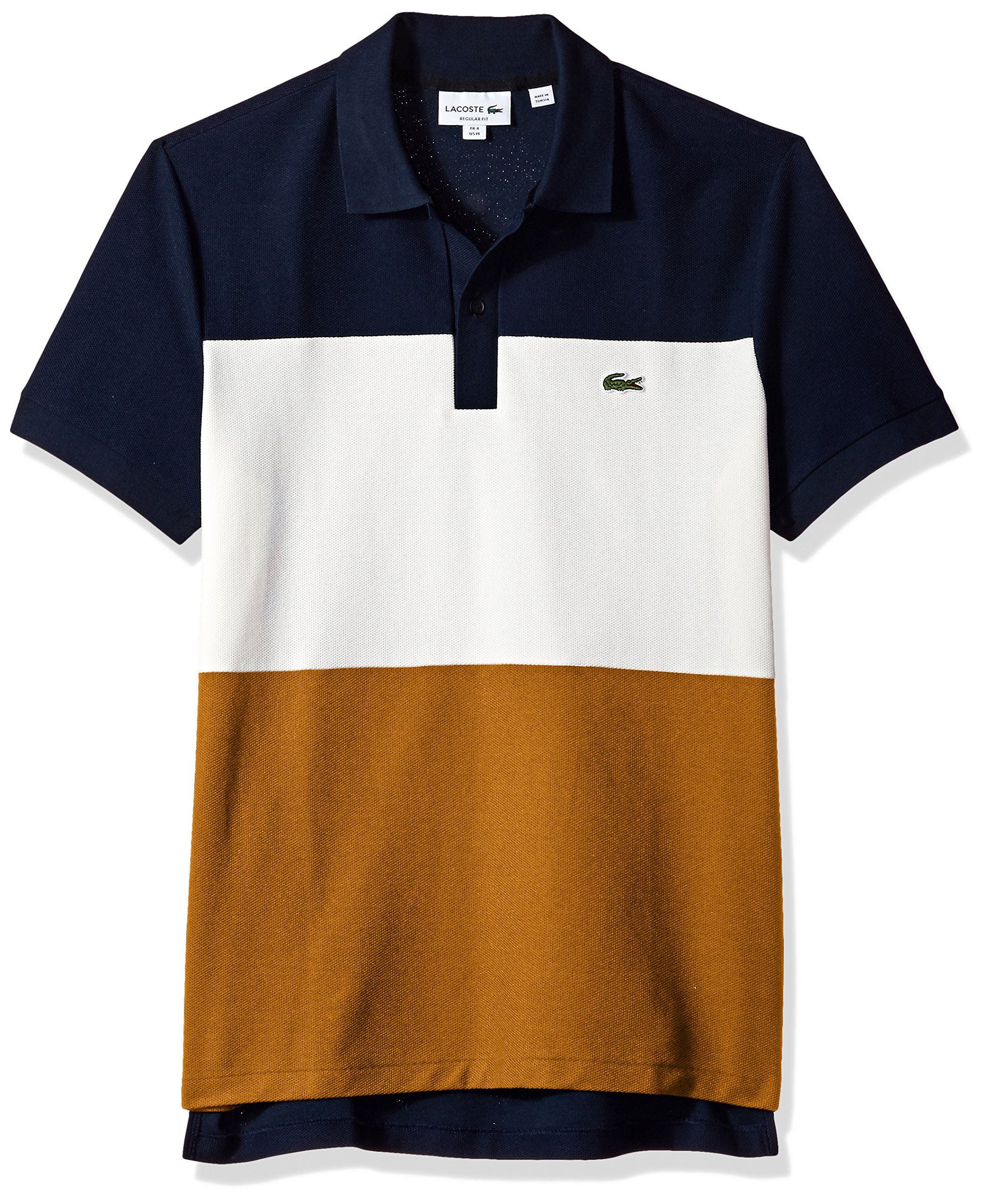 Lacoste Mens Sport Short Sleeve Color Blocked Polo