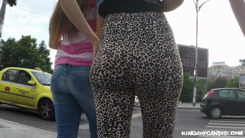 Gina Milano Topless Candid Spandex Ass