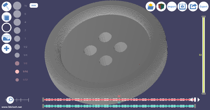 3d slash piece of cake 3d slash piece of cake