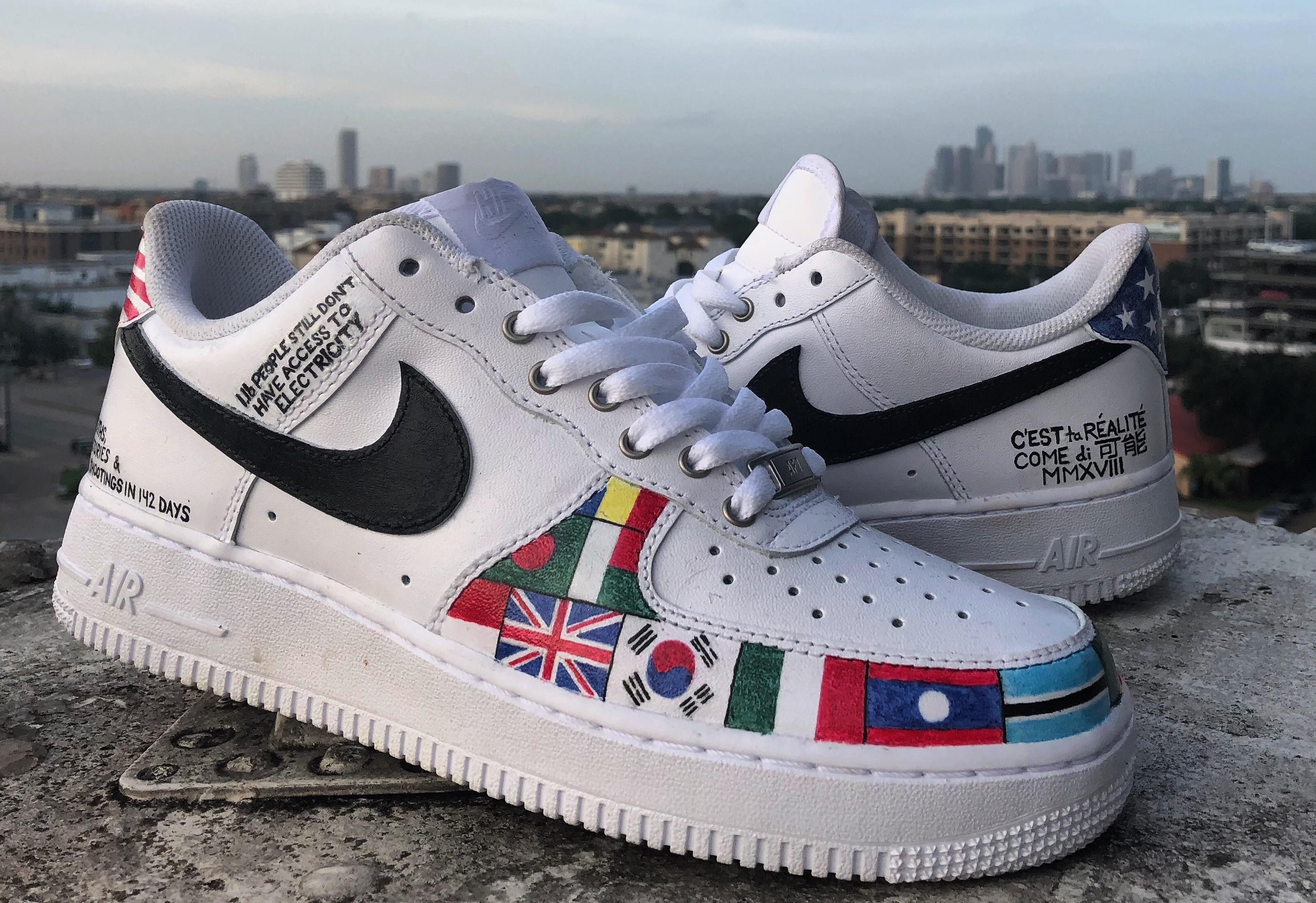 Nike Air Force 1 кастом