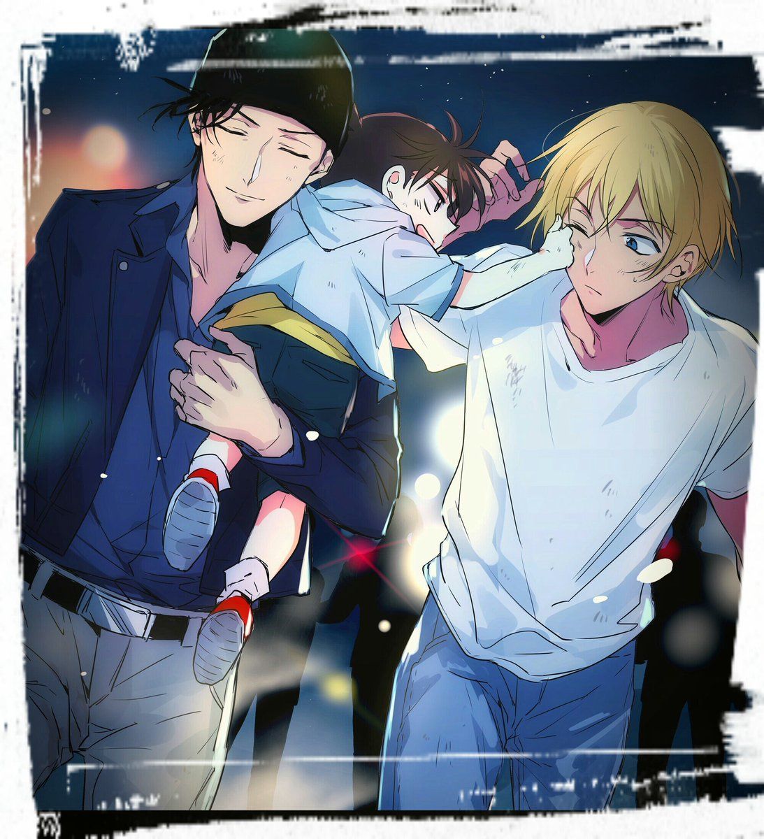 Two Questions Where Are Akai And Amuro Running Off With Conan And What Happened To His Glasses Shinichi Always Feels Kinda 安室透 イラスト コナン かわいい 名探偵コナン 怪盗キッド Two Questions Where Are Akai And Amuro Running Off With Conan And What Happened To His Glasses Shinichi Always Feels Kinda 安室透 イラスト コナン かわいい 名探偵コナン 怪盗キッド