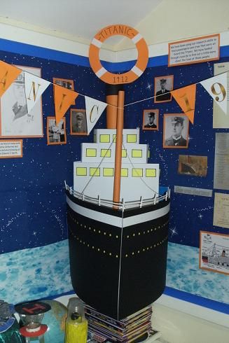 Titanic Display Theres A Boy In My Class Who Would Love This Titanic Display Theres A Boy In My Class Who Would Love This
