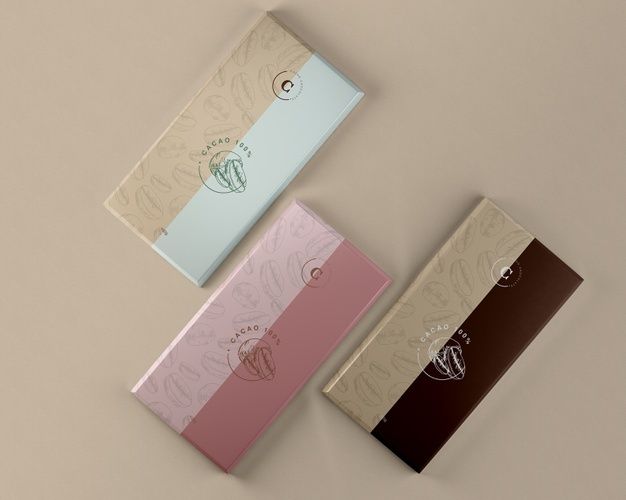 Download Download Chocolate Tablets Paper Packaging Mock-up for free | Paper packaging, Paper logo, Logo ...