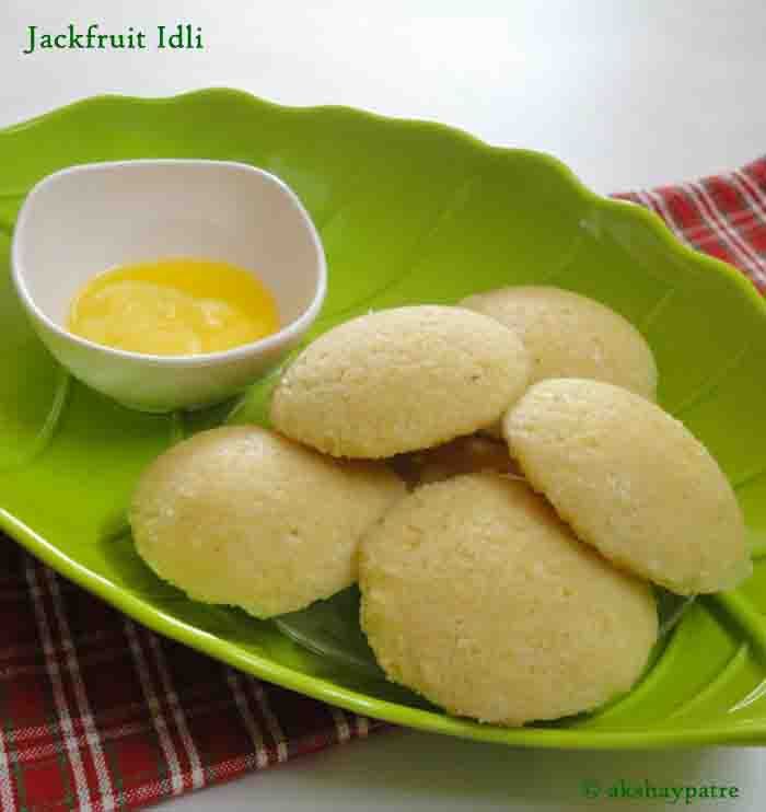 Jackfruit Idli Jackfruit idli recipe - panasa idli - halasina hannina kadubu - how to