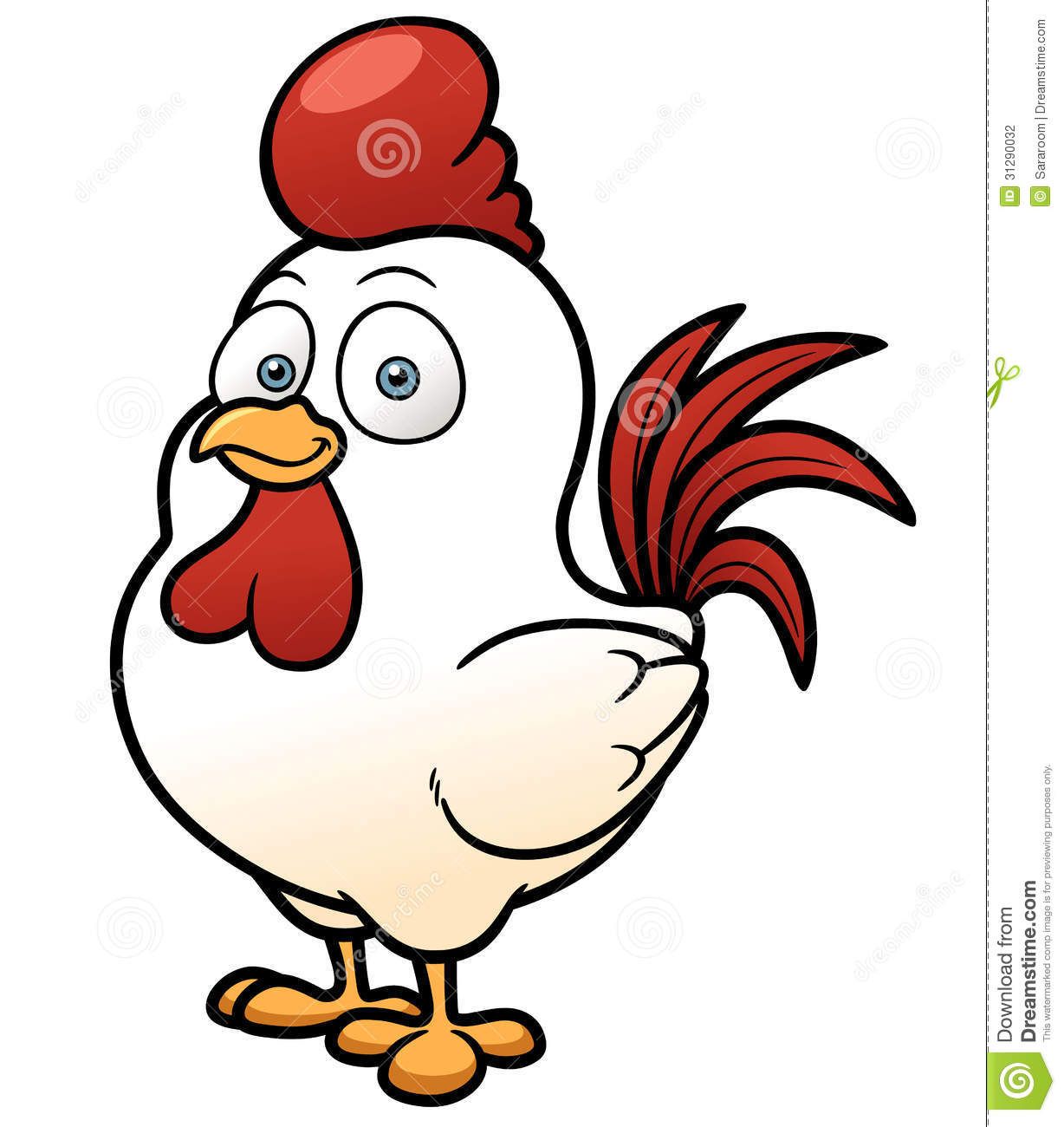 Cartoon chicken | Cartoon chicken, Vector illustration, Chicken vector