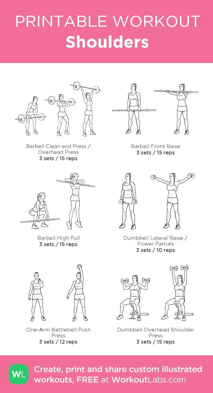Shoulders Workout | Posted By: NewHowtoLoseBellyFat.com Workout Plan For Women, Workout Plan Gym, Bodyweight Workout, Rowing Workout, Weekly Workout, Hiit, Shoulder Workout Women, Shoulder Workout At Home, Planet Fitness Workout