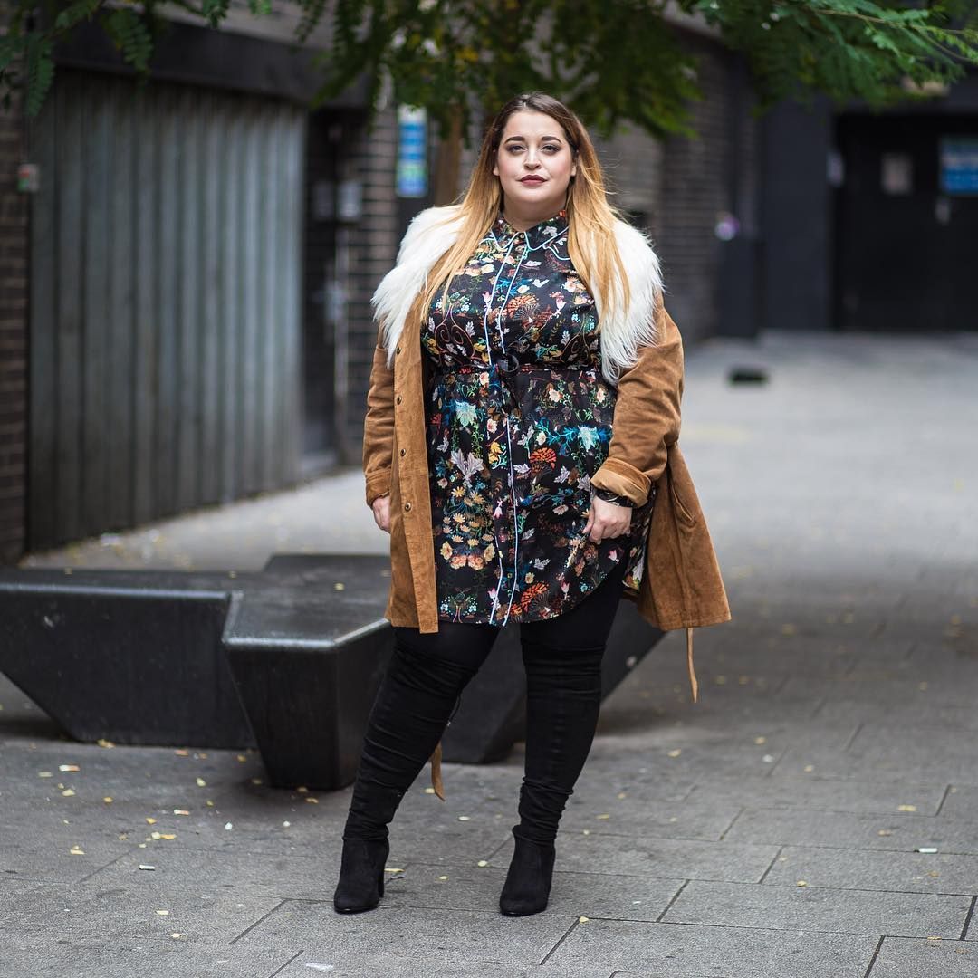 New Outfit Post: Styling these @riverisland knee high boots | Plus size ...