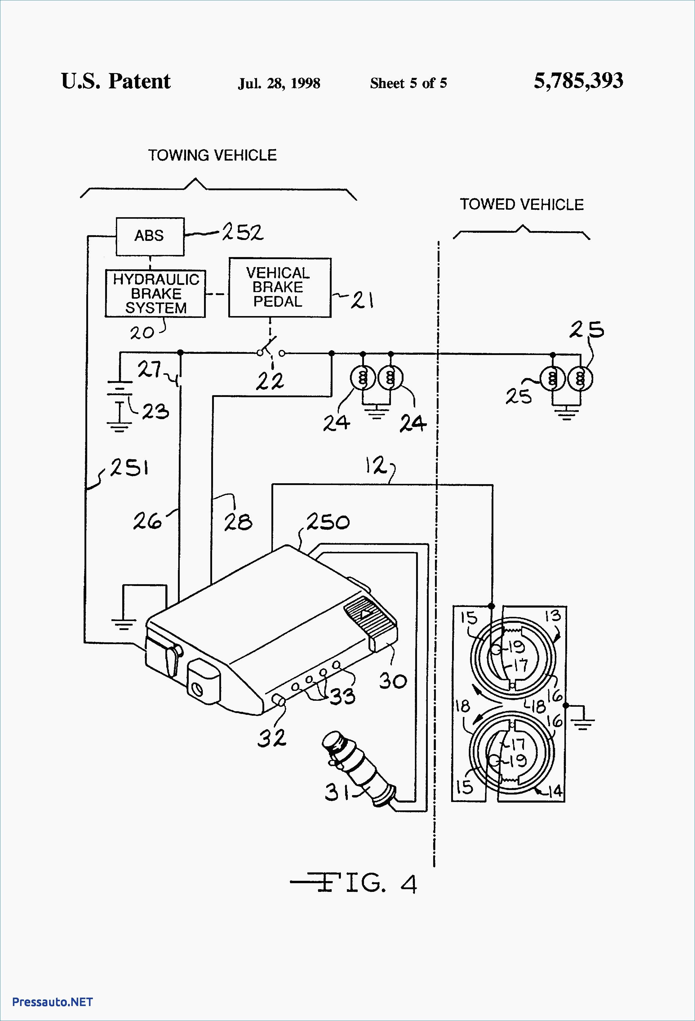 Unique Wiring Diagram For Car Trailer With Electric Brakes