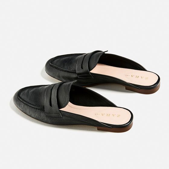 LEATHER MULE LOAFERS-View All-SHOES-WOMAN-SALE | ZARA United States ... LEATHER MULE LOAFERS-View All-SHOES-WOMAN-SALE | ZARA United States