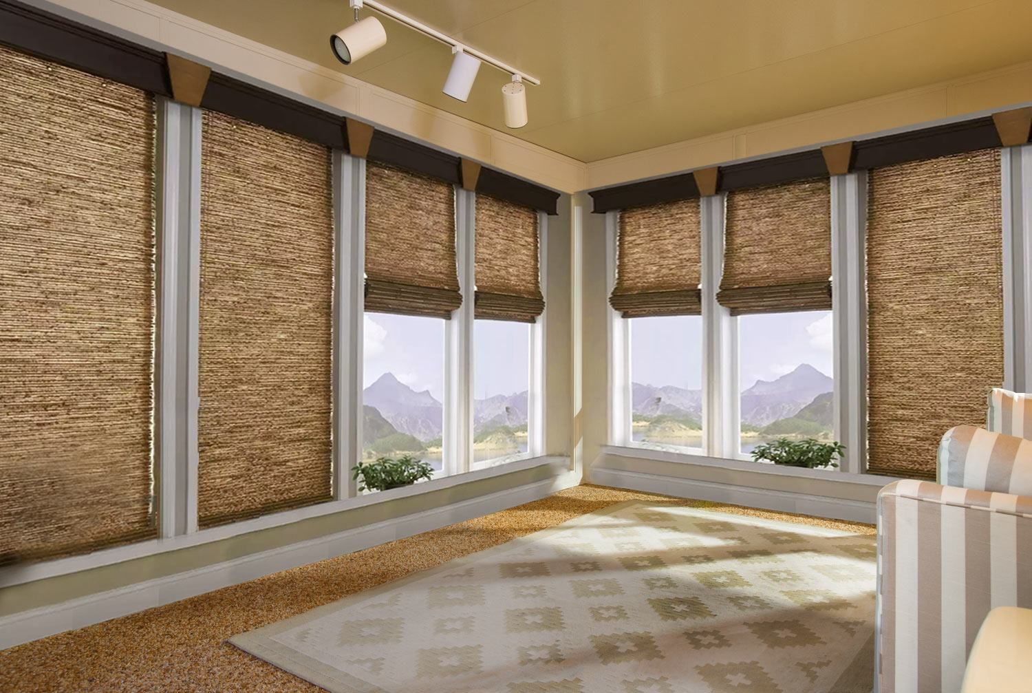 Window Treatments for your Four Seasons Sunrooms Sunroom blinds