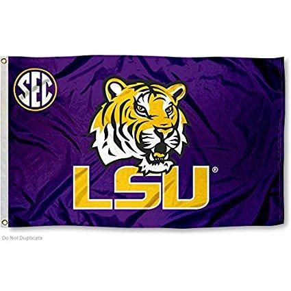 lsu tigers flag lsu lsu tigers college decals motion activated light up decals