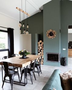 Casa Hygge, Home Living Room, Living Room Decor, Dining Room Design, Front Room, Home Furnishings, Home Furniture, Bedroom Furniture, Furniture Design