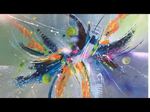 Aquarelle Originale Illustration A4 Peinture Intuitive