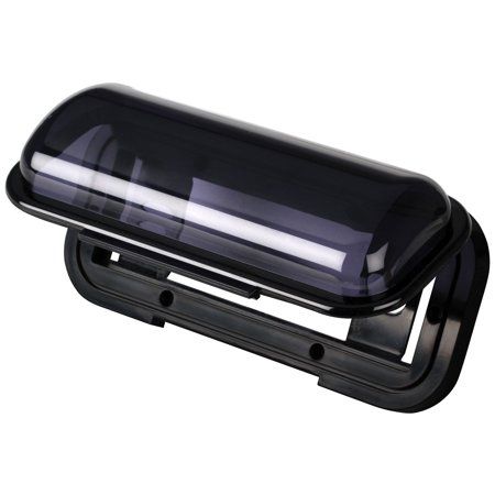 Rockville RWS4GB Universal Marine//Boat Receiver Splash Guard Housing Case Black