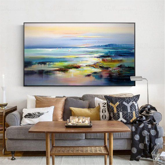 Gold Art Painting, Blue Abstract Painting, Abstract Canvas Wall Art, Wall Painting, Wall Canvas, Acrylic Canvas, Canvas Decor, Abstract Acrylic, Abstract Paintings