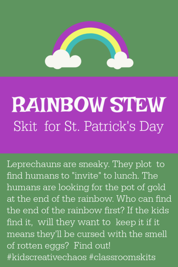 Skit for the classroom on St. Patrick's Day Skits, St patricks day