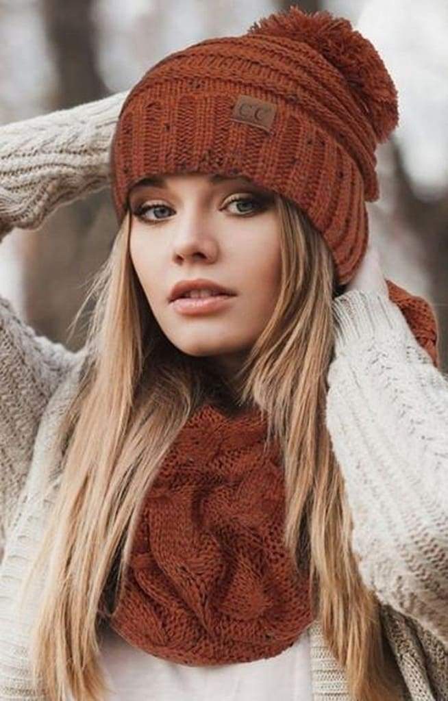 CC Boise Pom Pom Knit Beanie - More Colors #beanies