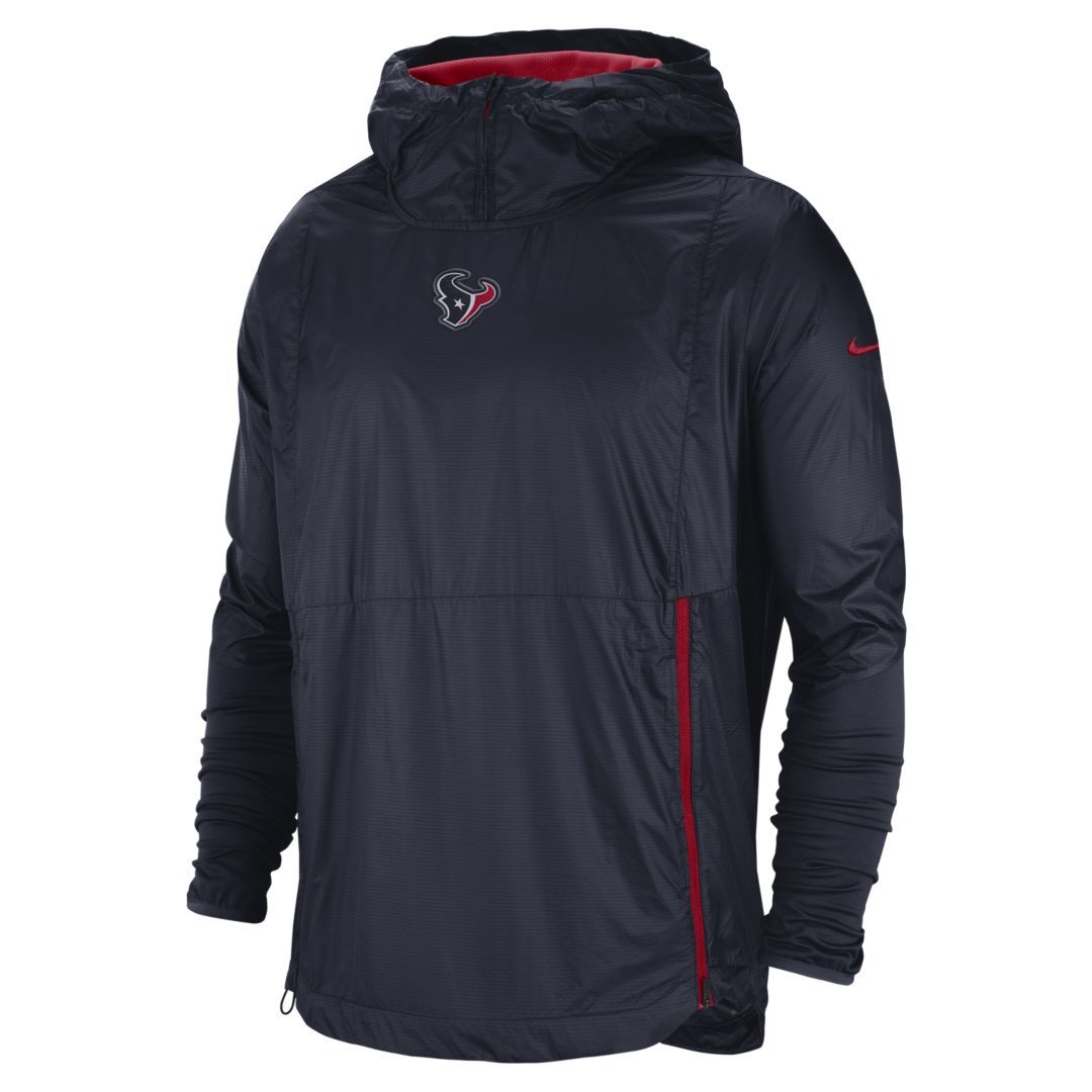Nike Mens Houston Texans Logo Essential Hoodie