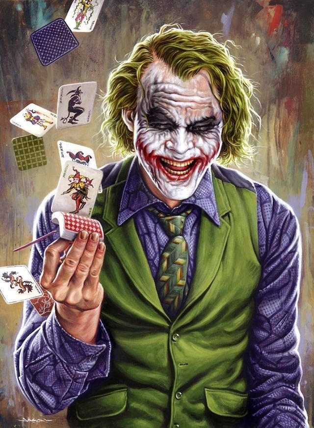 fan art joker heath