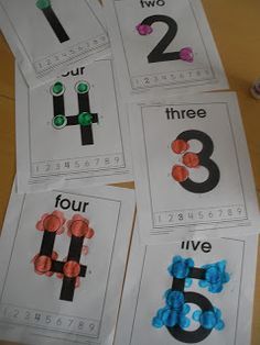 Little Adventures Preschool: Touch Math, Hidden Letters/Words and Sequencing Preschool Learning Activities, Preschool Math, Kindergarten Math, Teaching Math, Elementary Math, Preschool Activities, Teaching Ideas, Sped Math, 1st Grade Math