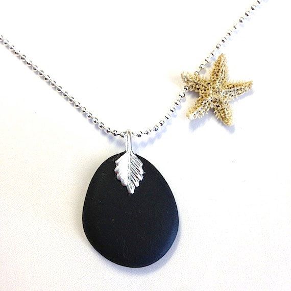 Black Beach Rock Tpendant Black Rock Pendant Rock Jewelry Etsy Pendant Rock Jewelry My Jewellery