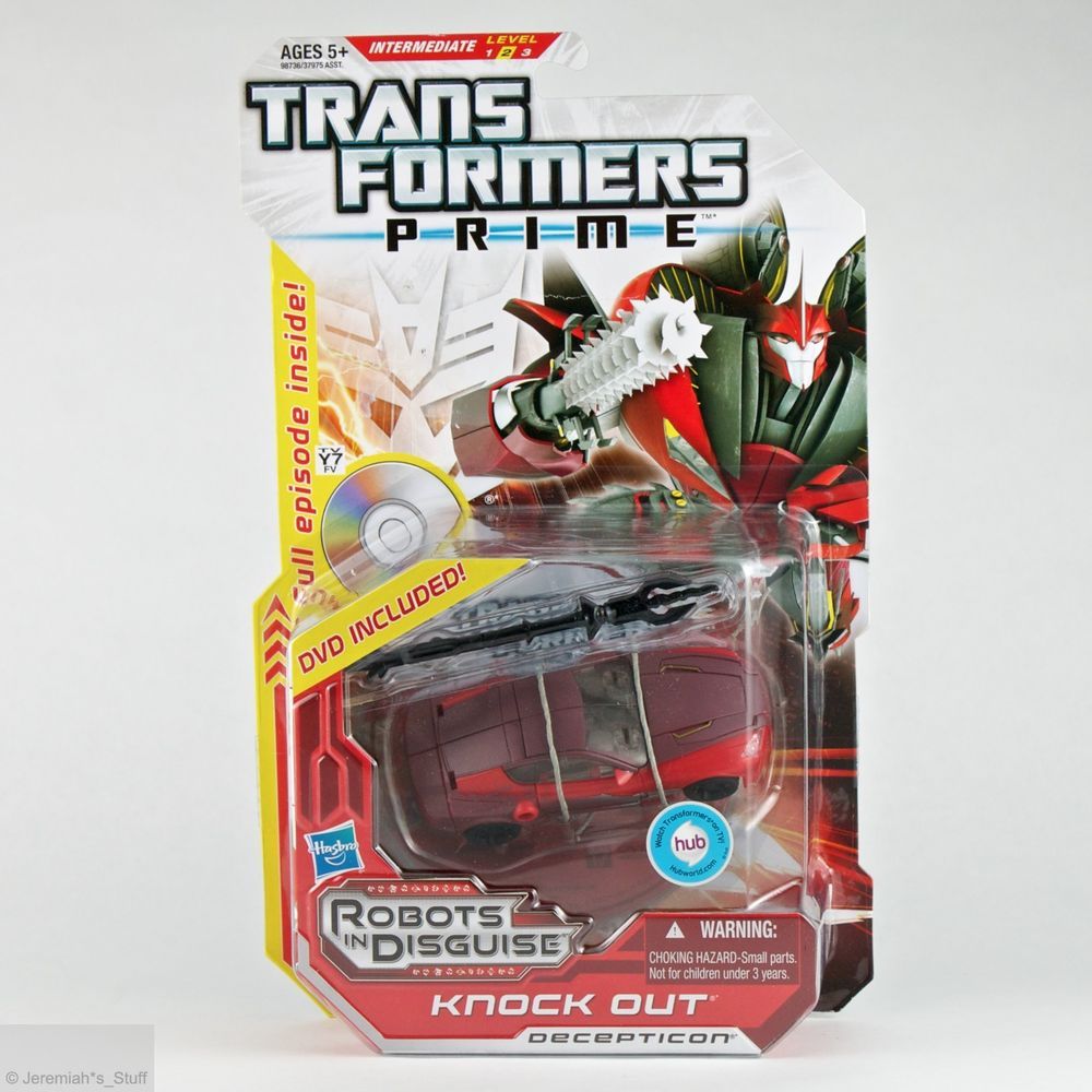 Transformers Prime Deluxe Class Knock Out Figure