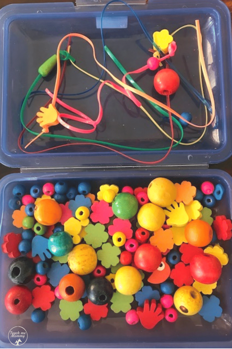 Lacing & Color Busy Box