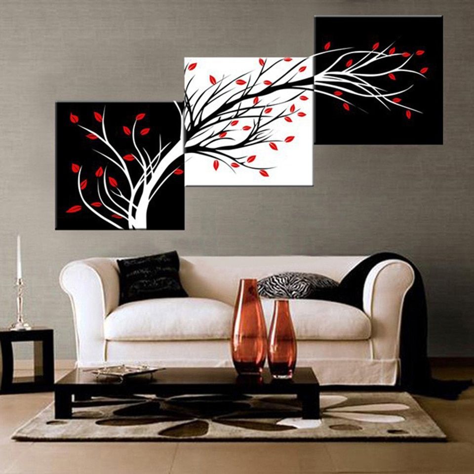Home Decoration Framework Wall Art Painting Poster 3 Panel ...