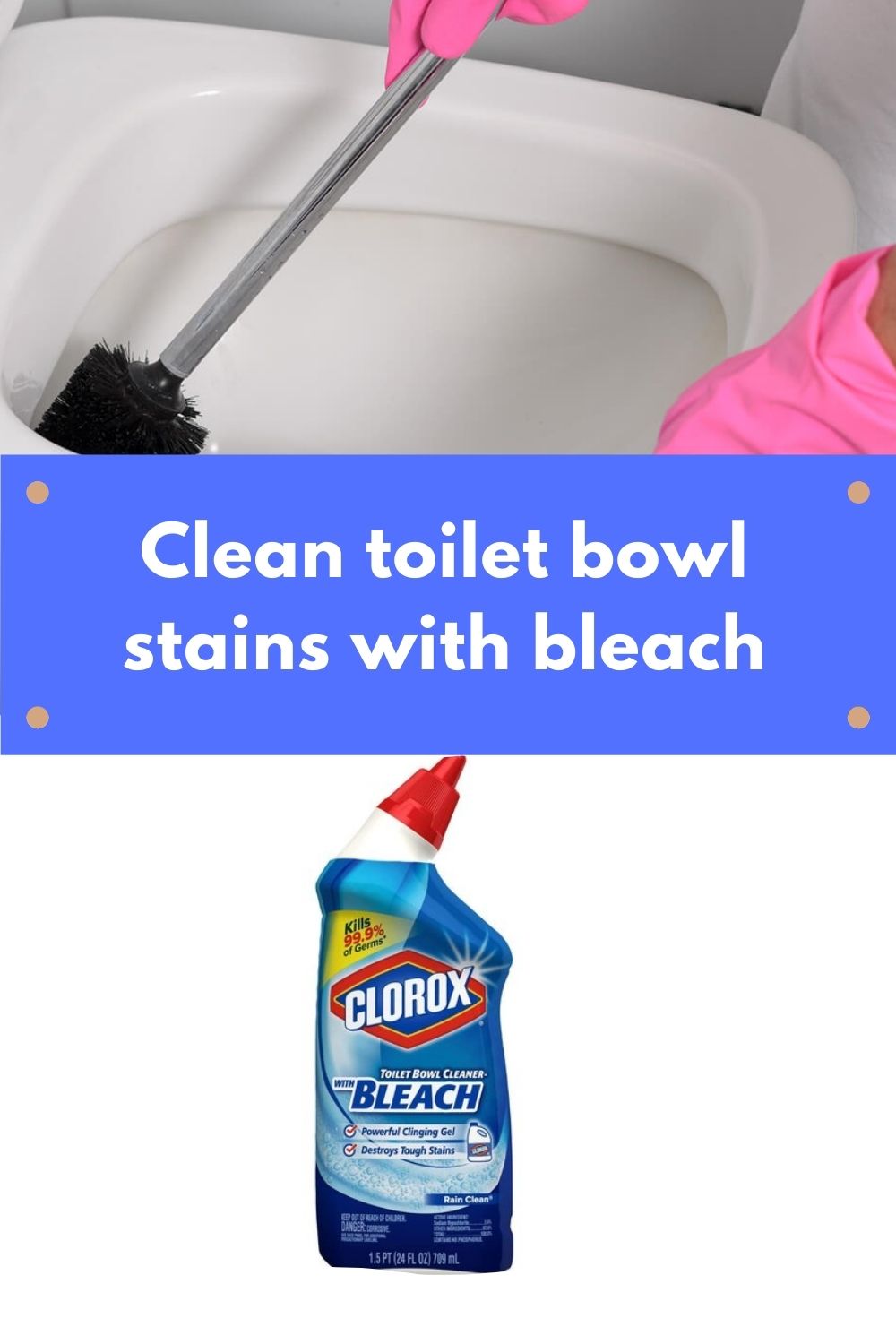 How to clean toilet bowl stains – Artofit