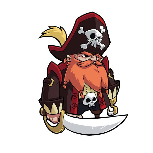 Arrrr I'm a pirate! by DerekLaufman Pirate Games, Pirate Art, Pirate Theme, Cartoon Character Design, Game Character, Character Concept, Cartoon Sketches, Cartoon Art, Cute Characters