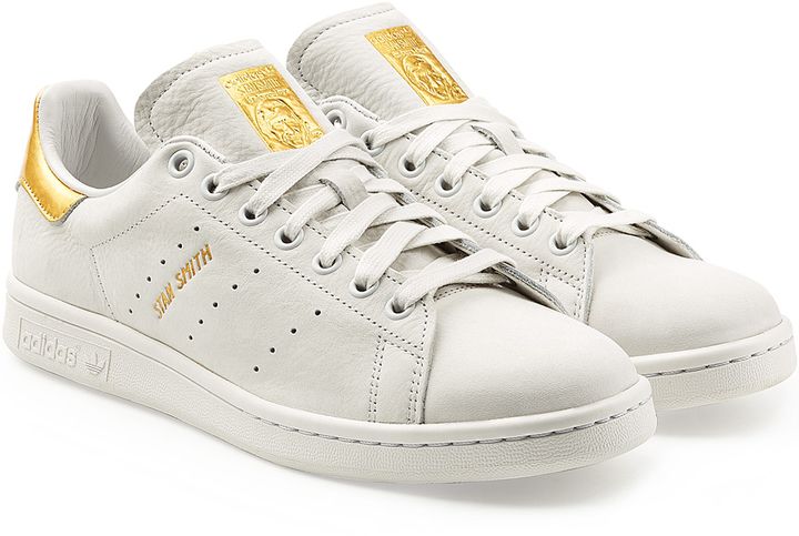 adidas Stan Smith Leather Sneakers | Sneakers, Leather sneakers, Adidas