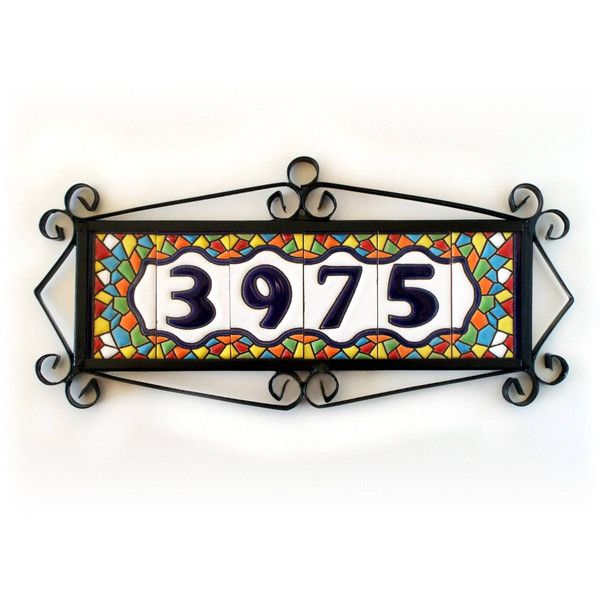 Pin by Spanish Ceramic House Numbers on My Polyvore Finds Rustic