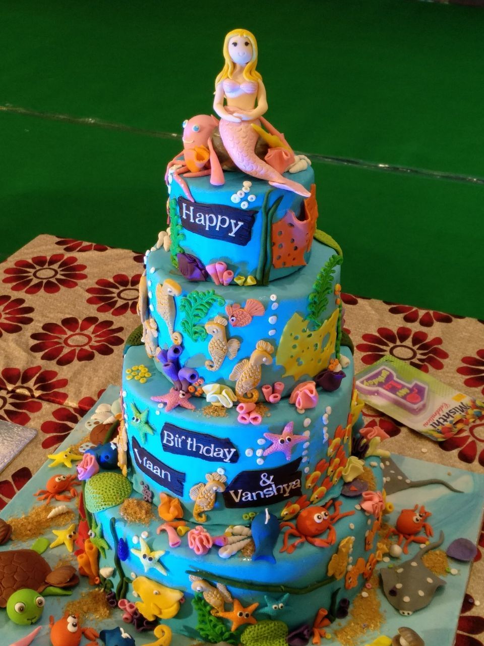 Underwater themed cake, mermaid cake | Mermaid cakes, Cake ...