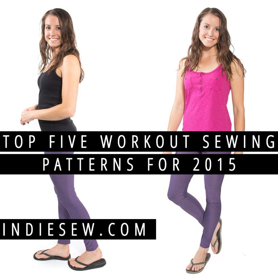 Top Five Workout Sewing Patterns for 2015 | Indiesew.com | Clothes