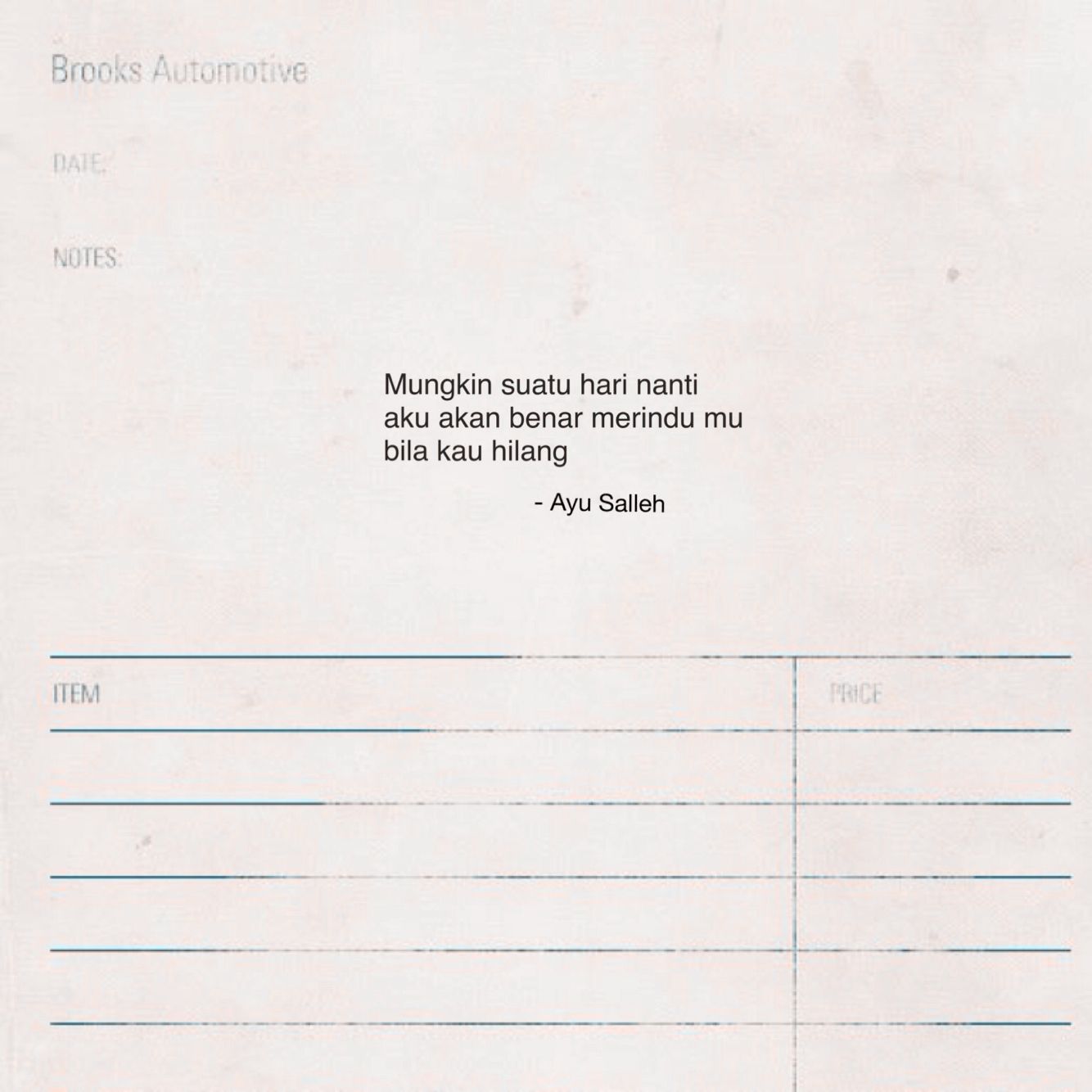 Ini Adalah Puisi Yang Saya Ringkaskan Dan Dipetik Dari Buku Sulung