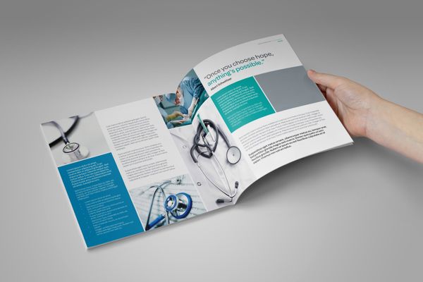 medical booklet design