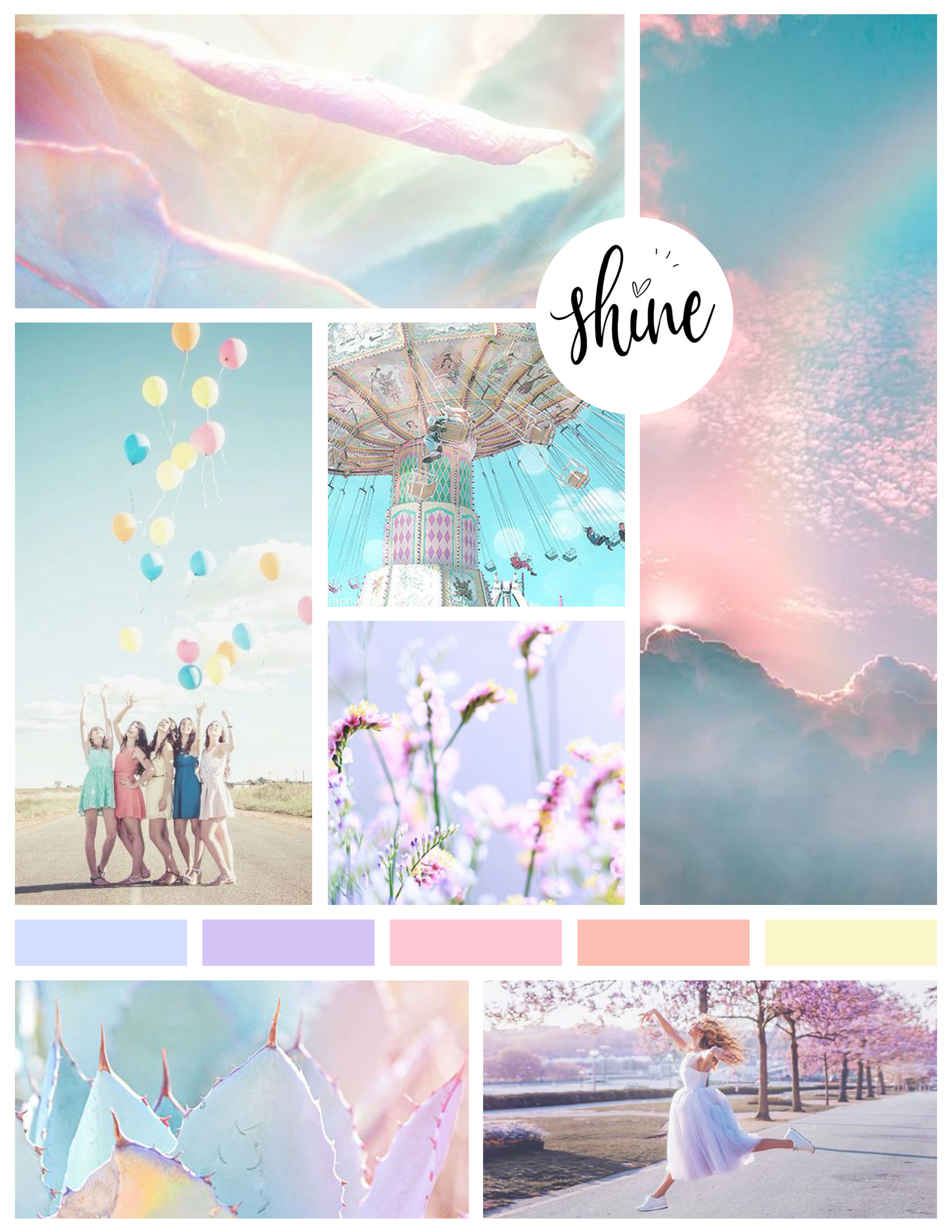 Inspiration Pastel Pinterest Hair Colour Block Typography Mood Board Style Fashion Do Not Fear The Future Cool Vasare Nar Art Fashion Design Blog pastel mood