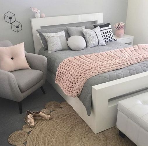 31+ Why Everybody Is Talking About Grey Bedroom Ideas for Teens Girls...The Simple Truth Revealed - apikhome.com #graybedroomwithpopofcolor