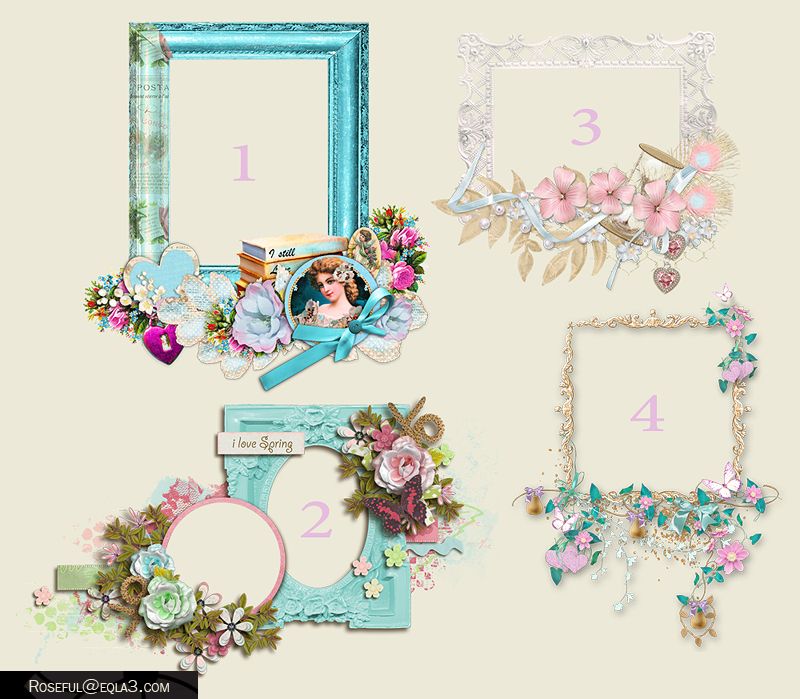 سكرابز اطارات فخمة بجودة عالية منتديات احلى الساعات Floral Wreath Floral Frame