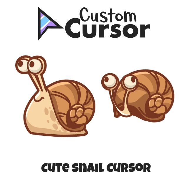 Cute Snail cursor – Custom Cursor