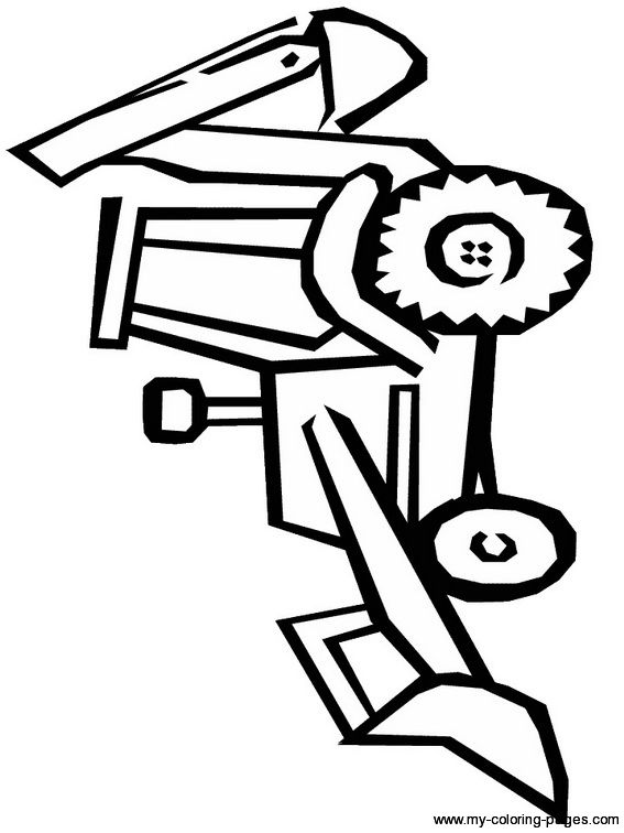 Construction Coloring Pages | Coloring pages, Color, Quiet book
