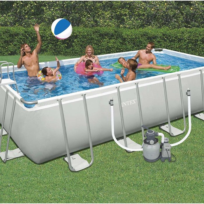 Piscine Hors Sol Autoportante Tubulaire Ultra Silver Intex Piscine Leroy Merlin Iziva Com Piscine Tubulaire Piscine Piscine Hors Sol